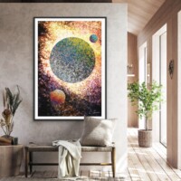 Celestial 013 from the Celestials Series, Wall Display