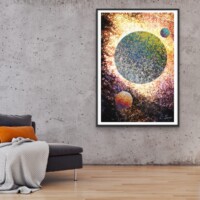 Celestial 013 from the Celestials Series, Wall Display