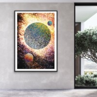 Celestial 013 from the Celestials Series, Wall Display