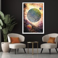 Celestial 013 from the Celestials Series, Wall Display