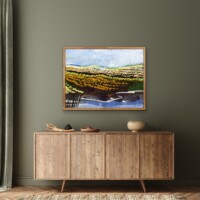 Summer Wheat from the Scenics collection, Wall Display Summer Wheat from the Scenics collection, Wall Display