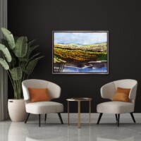 Summer Wheat from the Scenics collection, Wall Display Summer Wheat from the Scenics collection, Wall Display