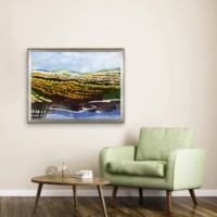 Summer Wheat from the Scenics collection, Wall Display Summer Wheat from the Scenics collection, Wall Display