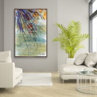 Bamboo Over Water from the Scenics Collection, Wall Display Bamboo Over Water from the Scenics Collection, Wall Display