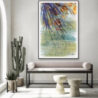 Bamboo Over Water from the Scenics Collection, Wall Display Bamboo Over Water from the Scenics Collection, Wall Display
