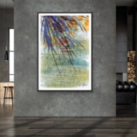 Bamboo Over Water from the Scenics Collection, Wall Display Bamboo Over Water from the Scenics Collection, Wall Display