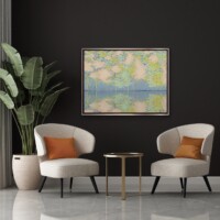 Birches By The Lakeside from the Scenics Collection, Wall Display Birches By The Lakeside from the Scenics Collection, Wall Display