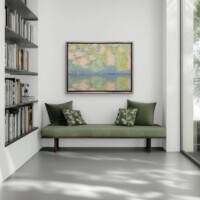 Birches By The Lakeside from the Scenics Collection, Wall Display Birches By The Lakeside from the Scenics Collection, Wall Display