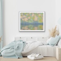 Birches By The Lakeside from the Scenics Collection, Wall Display Birches By The Lakeside from the Scenics Collection, Wall Display