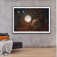 Celestial 001 from the Celestials Series, Wall Display Celestial 001 from the Celestials Series, Wall Display