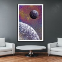 Celestial 002 from the Celestials Series, Wall Display Celestial 002 from the Celestials Series, Wall Display
