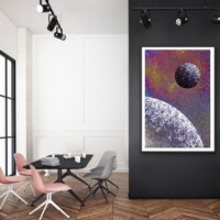 Celestial 002 from the Celestials Series, Wall Display Celestial 002 from the Celestials Series, Wall Display