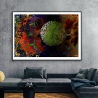 Celestial 003 from the Celestials Series, Wall Display Celestial 003 from the Celestials Series, Wall Display