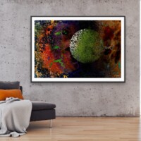 Celestial 003 from the Celestials Series, Wall Display Celestial 003 from the Celestials Series, Wall Display
