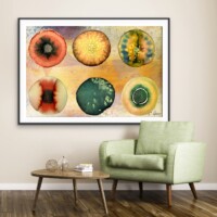 Celestial 009 from the Celestials Series, Wall Display Celestial 009 from the Celestials Series, Wall Display