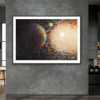 Celestial 010 from the Celestials Series, Wall Display