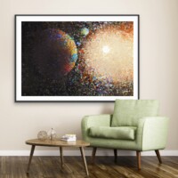 Celestial 010 from the Celestials Series, Wall Display