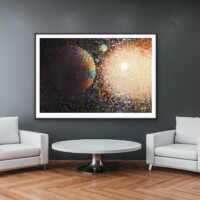 Celestial 010 from the Celestials Series, Wall Display
