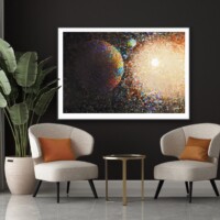 Celestial 010 from the Celestials Series, Wall Display