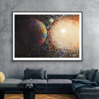 Celestial 010 from the Celestials Series, Wall Display