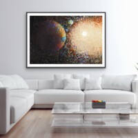 Celestial 010 from the Celestials Series, Wall Display