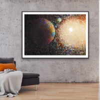 Celestial 010 from the Celestials Series, Wall Display