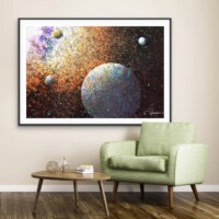 Celestial 011 from the Celestials Series, Wall Display Celestial 011 from the Celestials Series, Wall Display