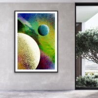 Celestial 014 from the Celestials Series, Wall Display