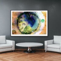 Celestial 019 from the Celestials Series, Wall Display Celestial 019 from the Celestials Series, Wall Display