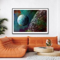 Celestial 021 from the Celestials Series, Wall Display Celestial 021 from the Celestials Series, Wall Display