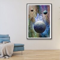 Celestial 035 from the Celestials Series, Wall Display Celestial 035 from the Celestials Series, Wall Display