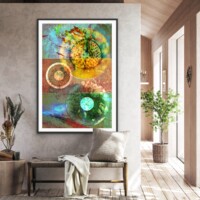 Celestial 040 from the Celestials Series, Wall Display Celestial 040 from the Celestials Series, Wall Display