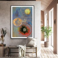 Celestial 045 from the Celestials Series, Wall Display Celestial 045 from the Celestials Series, Wall Display