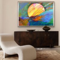 Dramatic Sunrise from the Scenics Collection, Wall Display Dramatic Sunrise from the Scenics Collection, Wall Display