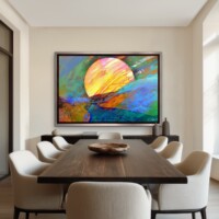 Dramatic Sunrise from the Scenics Collection, Wall Display Dramatic Sunrise from the Scenics Collection, Wall Display