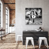 Dreamcatchers 001 Surreal Blank and White Limited Edition Wall Display Dreamcatchers 001 Surreal Blank and White Limited Edition Wall Display