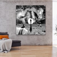 Dreamcatchers 001 Surreal Blank and White Limited Edition Wall Display Dreamcatchers 001 Surreal Blank and White Limited Edition Wall Display