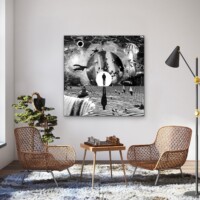 Dreamcatchers 001 Surreal Blank and White Limited Edition Wall Display Dreamcatchers 001 Surreal Blank and White Limited Edition Wall Display