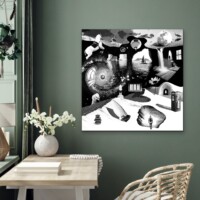 Dreamcatchers 002 Surreal Blank and White Limited Edition Wall Display Dreamcatchers 002 Surreal Blank and White Limited Edition Wall Display