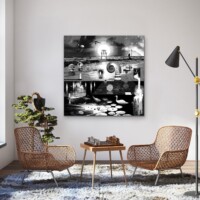 Dreamcatchers 004 Surreal Blank and White Limited Edition Wall Display Dreamcatchers 004 Surreal Blank and White Limited Edition Wall Display