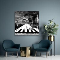 Dreamcatchers 009 Surreal Blank and White Limited Edition Wall Display Dreamcatchers 009 Surreal Blank and White Limited Edition Wall Display