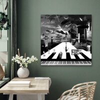Dreamcatchers 009 Surreal Blank and White Limited Edition Wall Display Dreamcatchers 009 Surreal Blank and White Limited Edition Wall Display