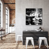 Dreamcatchers 010 Surreal Blank and White Limited Edition Wall Display Dreamcatchers 010 Surreal Blank and White Limited Edition Wall Display