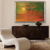 Golden Hour Sunset from the Scenics Collection, Wall Display Golden Hour Sunset from the Scenics Collection, Wall Display