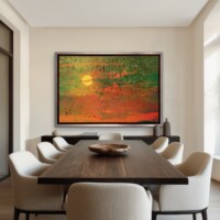 Golden Hour Sunset from the Scenics Collection, Wall Display Golden Hour Sunset from the Scenics Collection, Wall Display