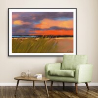 Grassy Fields from the Scenics Collection, Wall Display Grassy Fields from the Scenics Collection, Wall Display