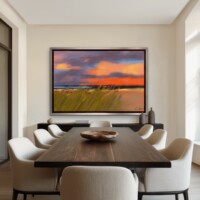 Grassy Fields from the Scenics Collection, Wall Display Grassy Fields from the Scenics Collection, Wall Display