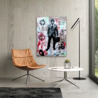 Monkey Business Mixed Media on Board Wall Display Monkey Business Mixed Media on Board Wall Display