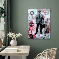 Monkey Business Mixed Media on Board Wall Display Monkey Business Mixed Media on Board Wall Display