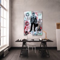 Monkey Business Mixed Media on Board Wall Display Monkey Business Mixed Media on Board Wall Display